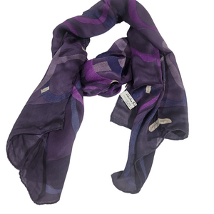 Salvatore Ferragamo sheer light weight silk scarf Authentic  (Again Auth…